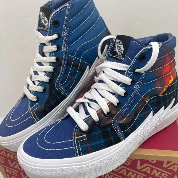 Vans Men’s Sk8-Hi BoltBig Reveal Classics Navy/ SneakersVN0A5JIVIP4